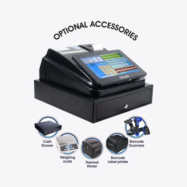 BillTouch C86D | 10" Touch Cash Register with Drawer - Image 3