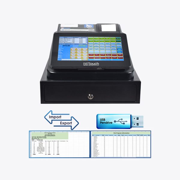 BillTouch C86D | 10" Touch Cash Register with Drawer - Image 4