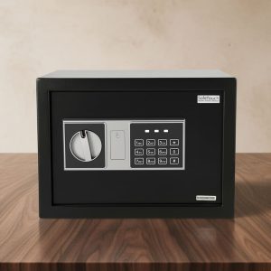 SafeTouch E13802E Digital Safe Locker – Advanced electronic safe for securing cash, gold, jewelry, important documents, and valuables at home and in the office.